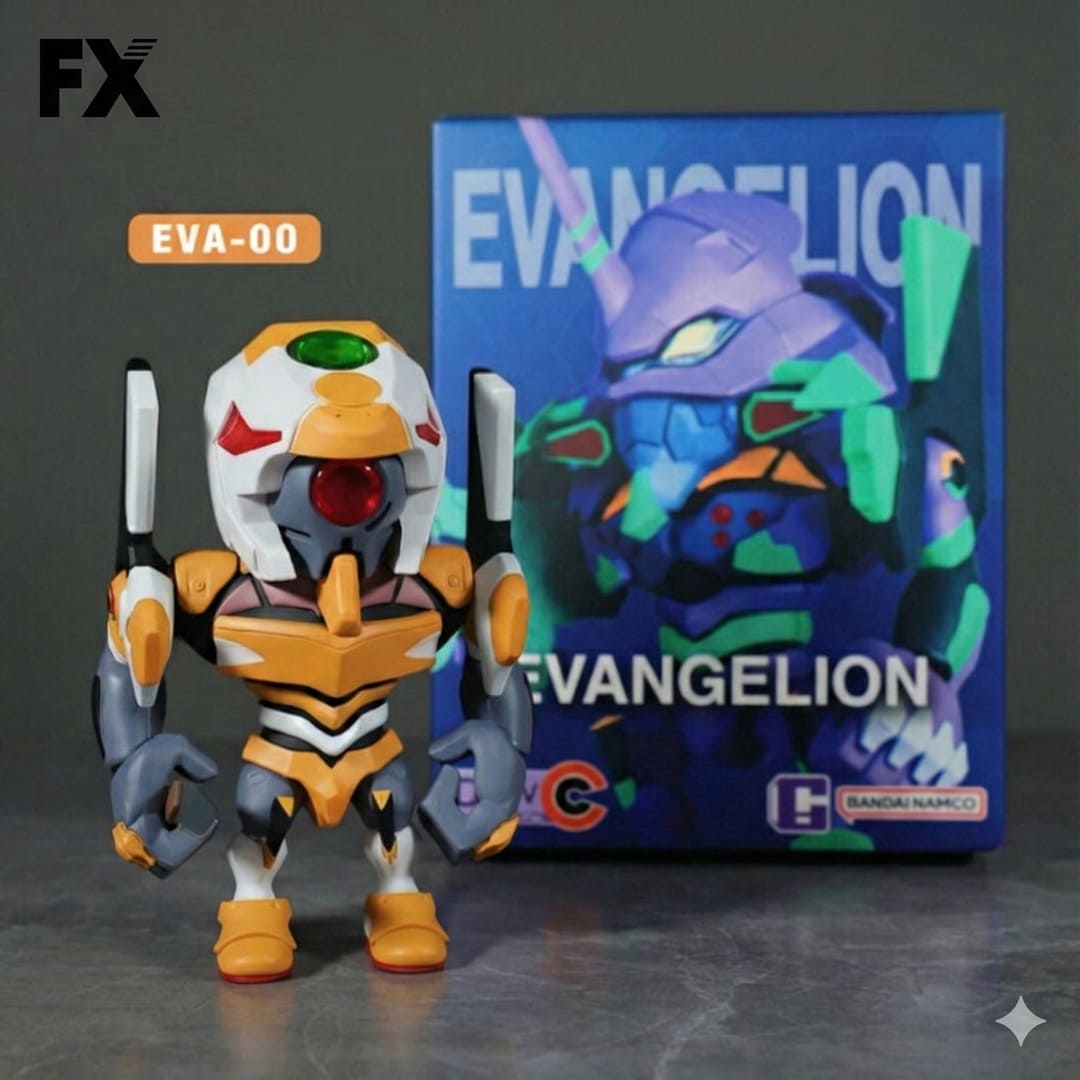 QMSV-C Neon Genesis Evangelion blind box anime figure toy - EVA-00