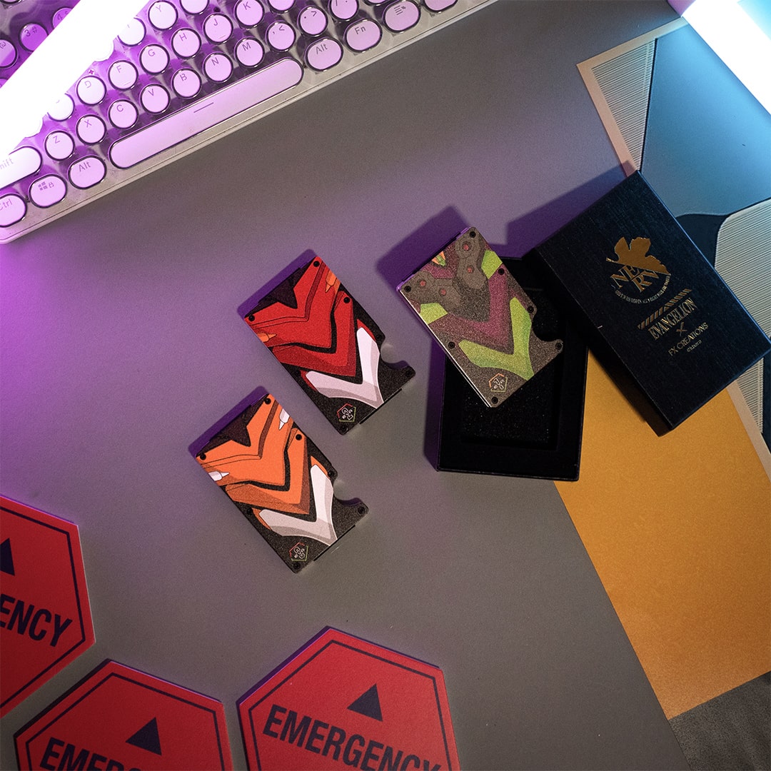 Evangelion Unit-01 RFID กระเป๋าใส่บัตร