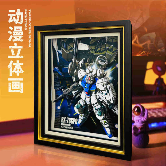 RX-78GP03 Gundam Dendrobium - MechaVista 3D Frame