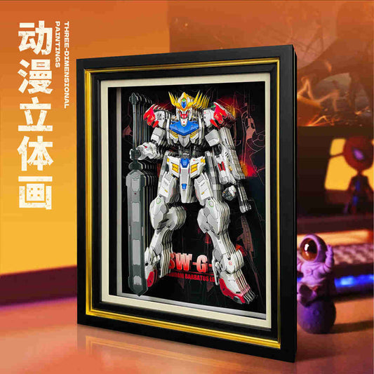 ASW-G-08 Gundam Barbatos - Marco 3D MechaVista