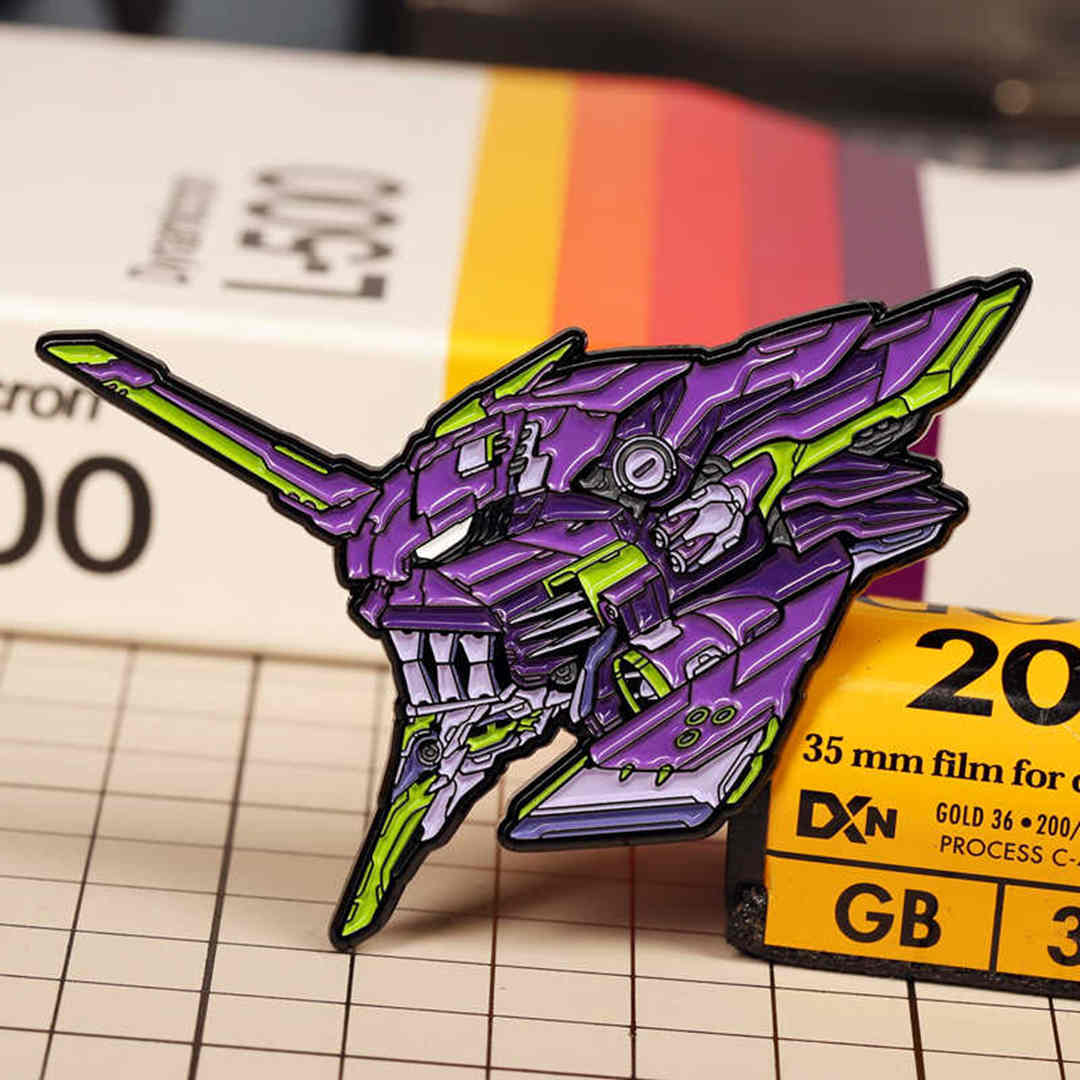 EVANGELION Large Metal Pin