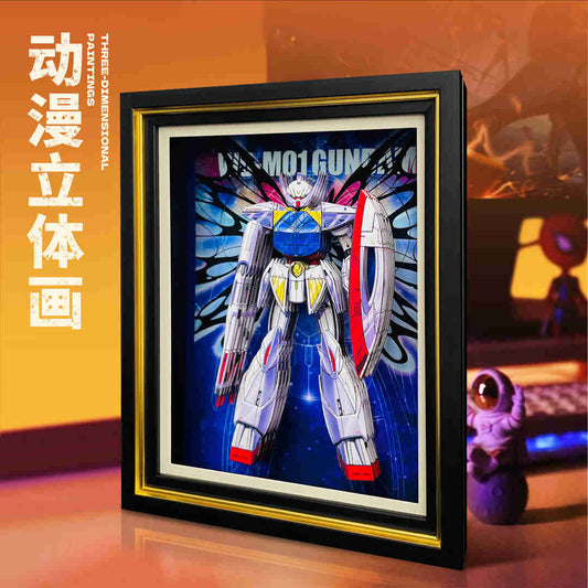 WD-M01 Gundam - MechaVista 3D Frame