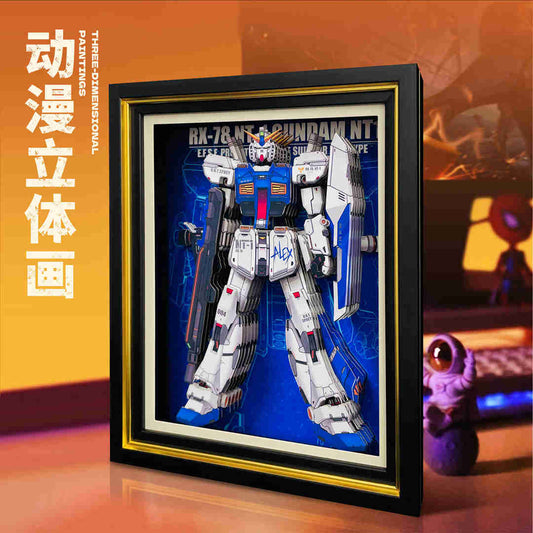 RX-78 NT-1 Gundam NT1 - MechaVista 3D Frame