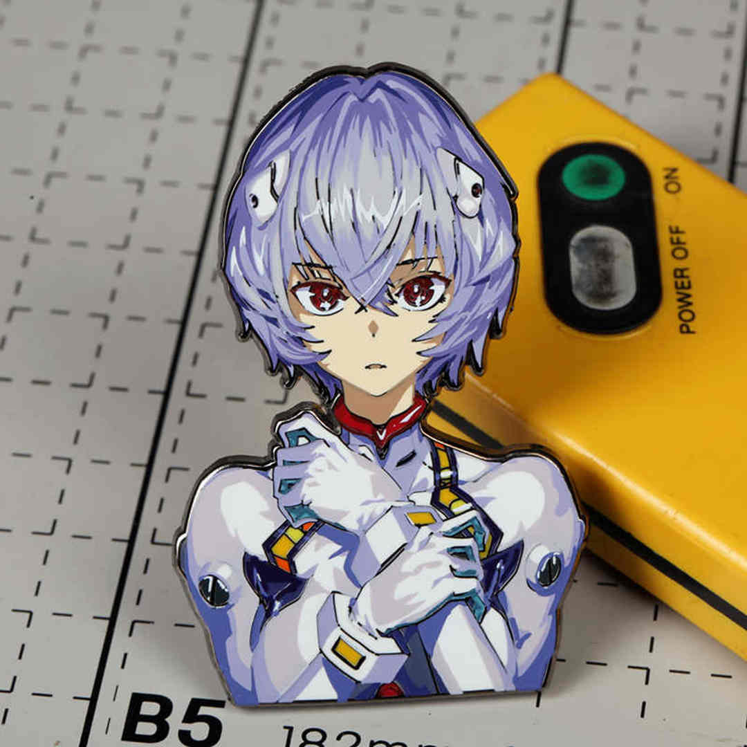 EVANGELION Large Metal Pin