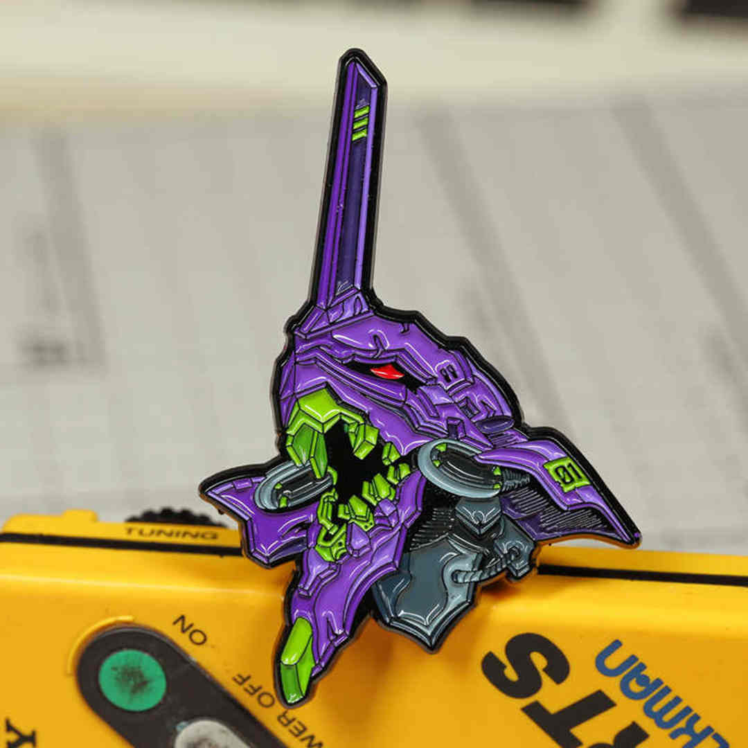 EVANGELION Large Metal Pin