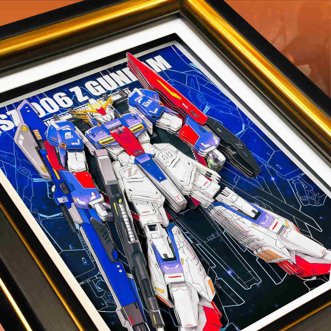 MSZ-006 Zeta Gundam - MechaVista 3D Frame