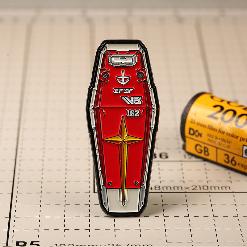 Premium RX-78 Gundam RED SHIELD Metal Pin