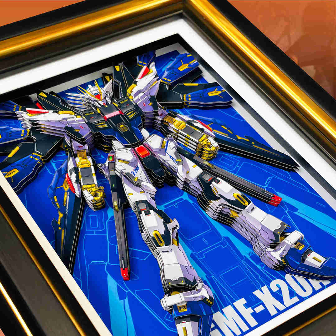 ZGMF-X20A Strike Freedom Gundam - MechaVista 3D Frame