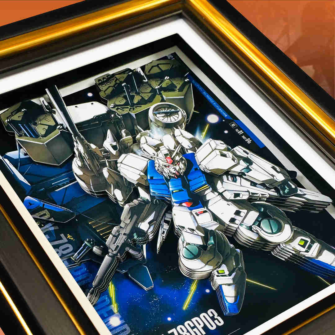 RX-78GP03 Gundam Dendrobium - MechaVista 3D Frame