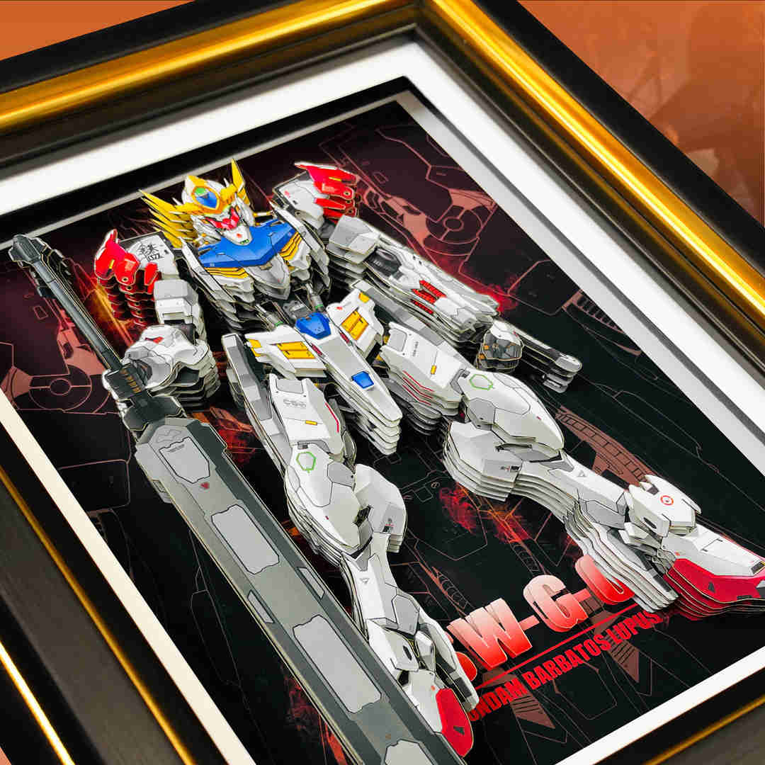 ASW-G-08 Gundam Barbatos - MechaVista 3D Frame