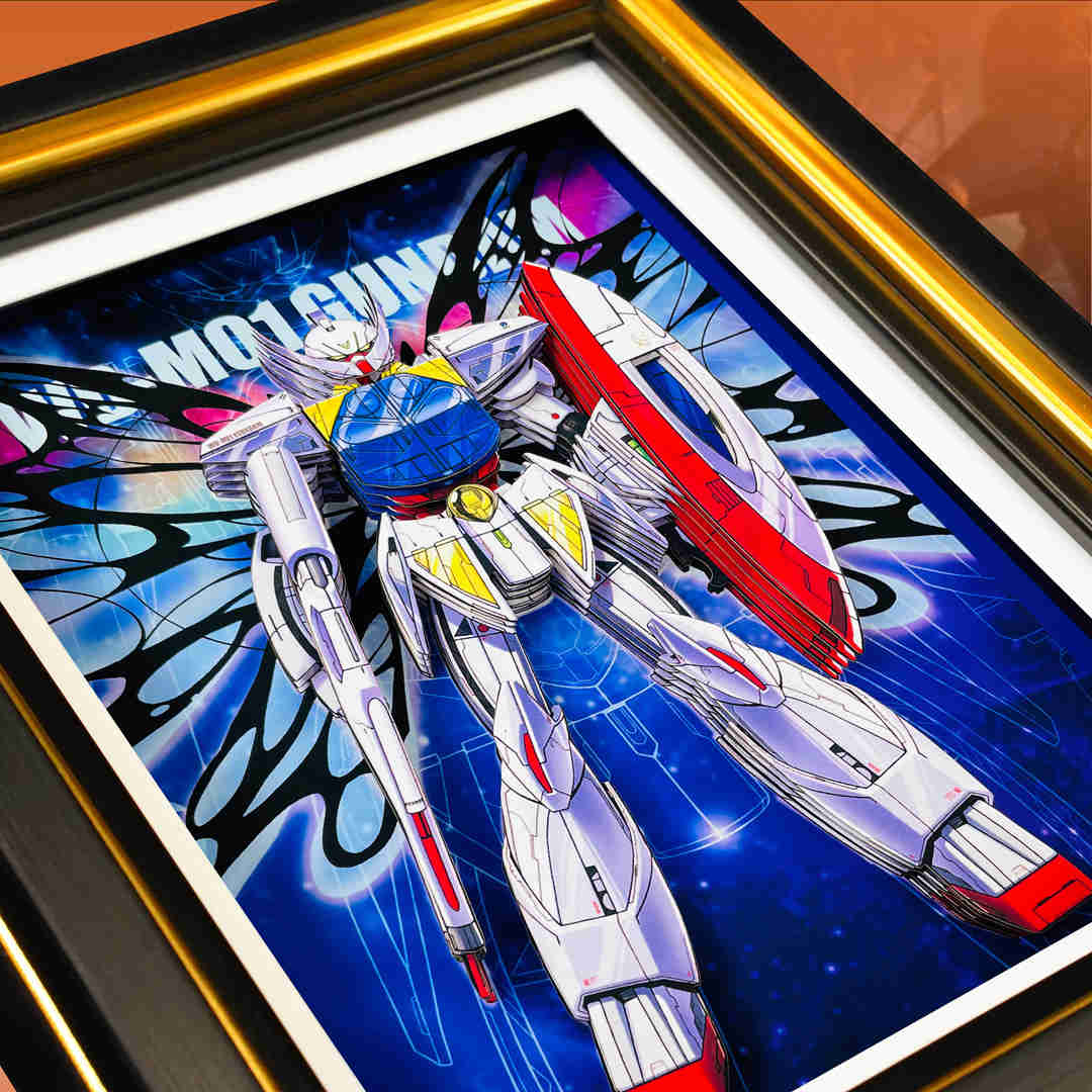 WD-M01 Gundam - MechaVista 3D Frame