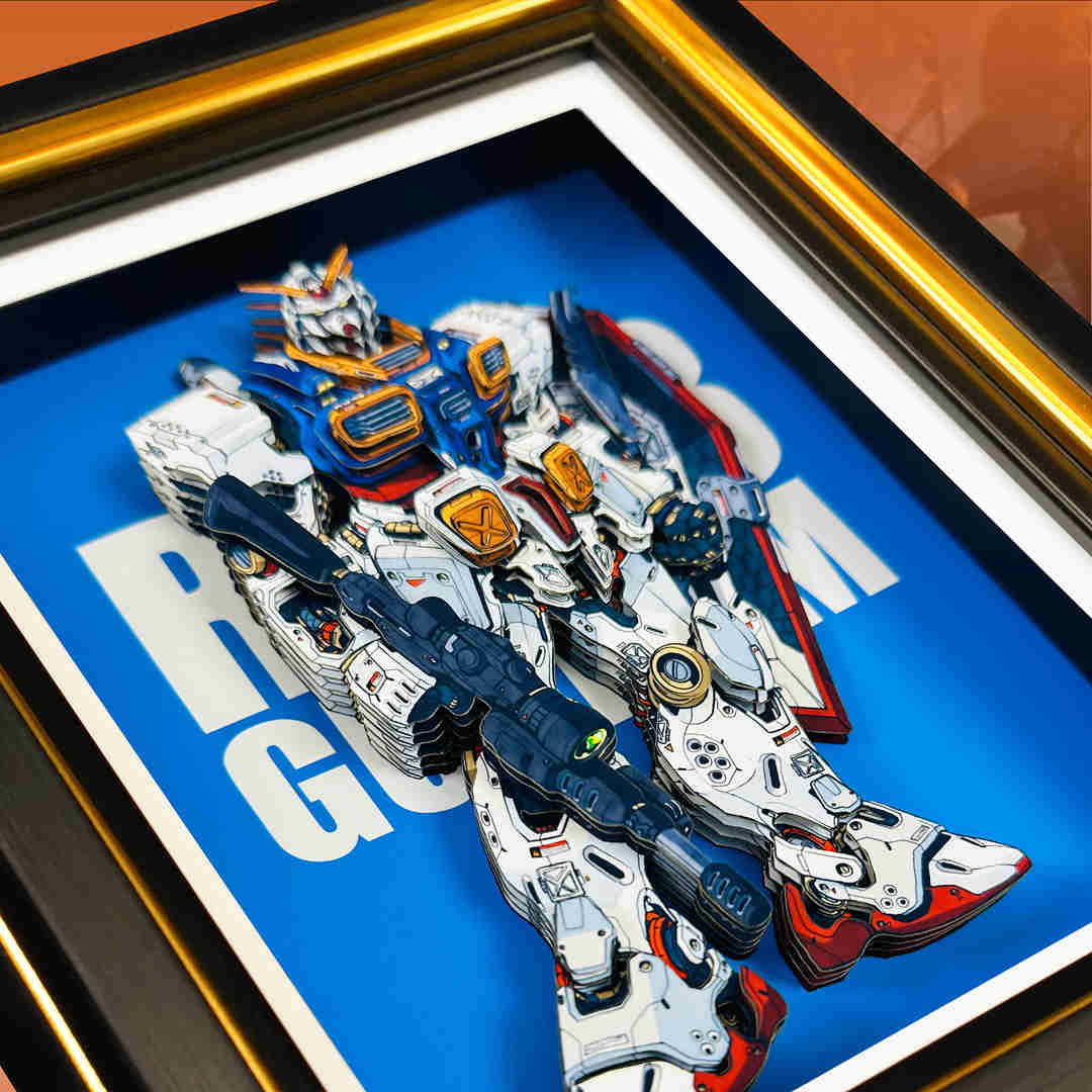 RX-78-2 GUNDAM - MechaVista 3D Frame