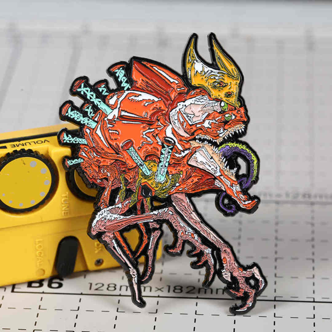 EVANGELION Large Metal Pin