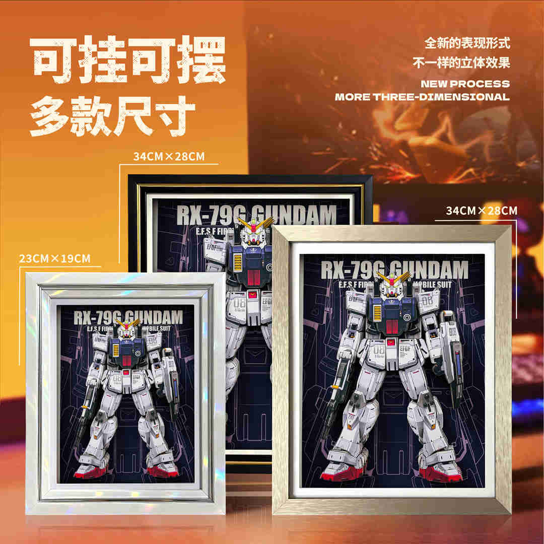 RX-79[G] Gundam Ground Type - MechaVista 3D Frame