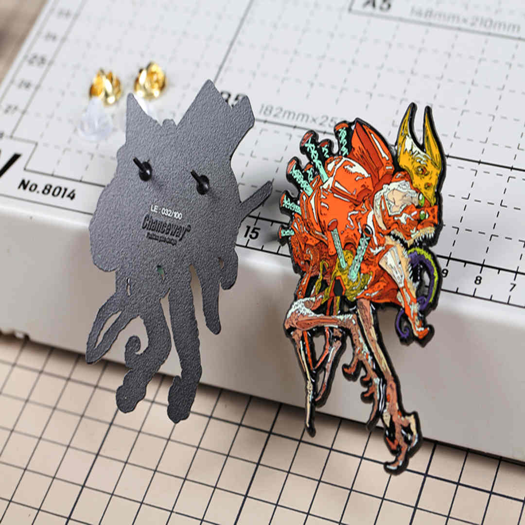 EVANGELION Large Metal Pin