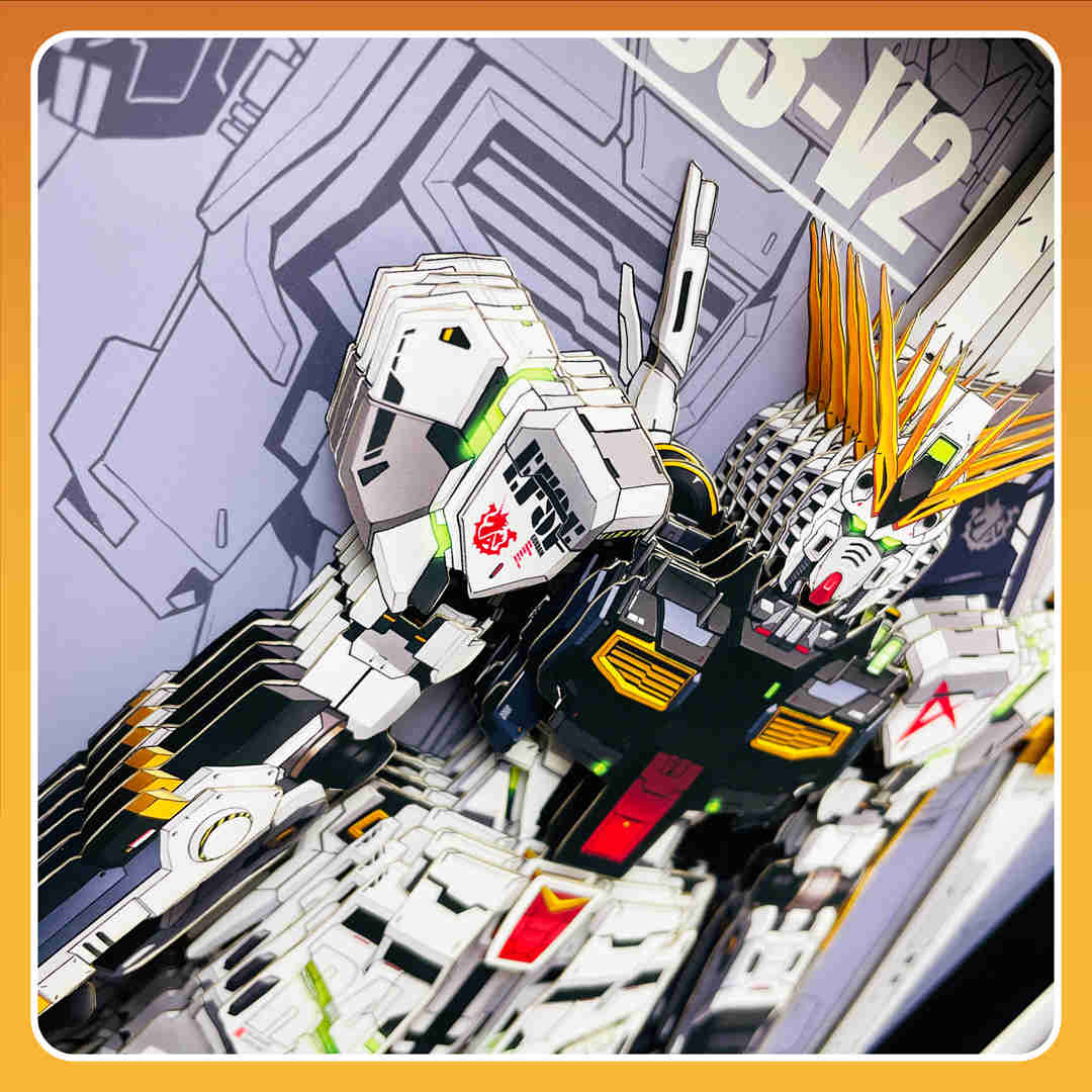 RX-93-V2 Hi-V Gundam - MechaVista 3D Frame