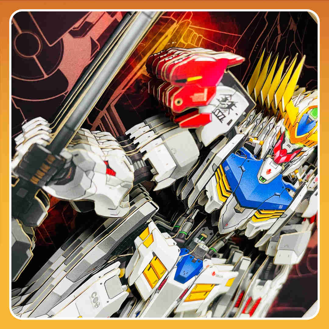 ASW-G-08 Gundam Barbatos - MechaVista 3D Frame