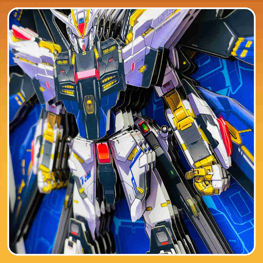 ZGMF-X20A ストライクフリーダムガンダム - MechaVista 3Dフレーム