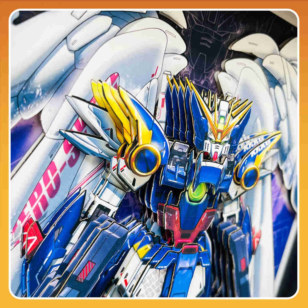 XXXG-00W0 Wing Gundam Zero - Marco 3D MechaVista