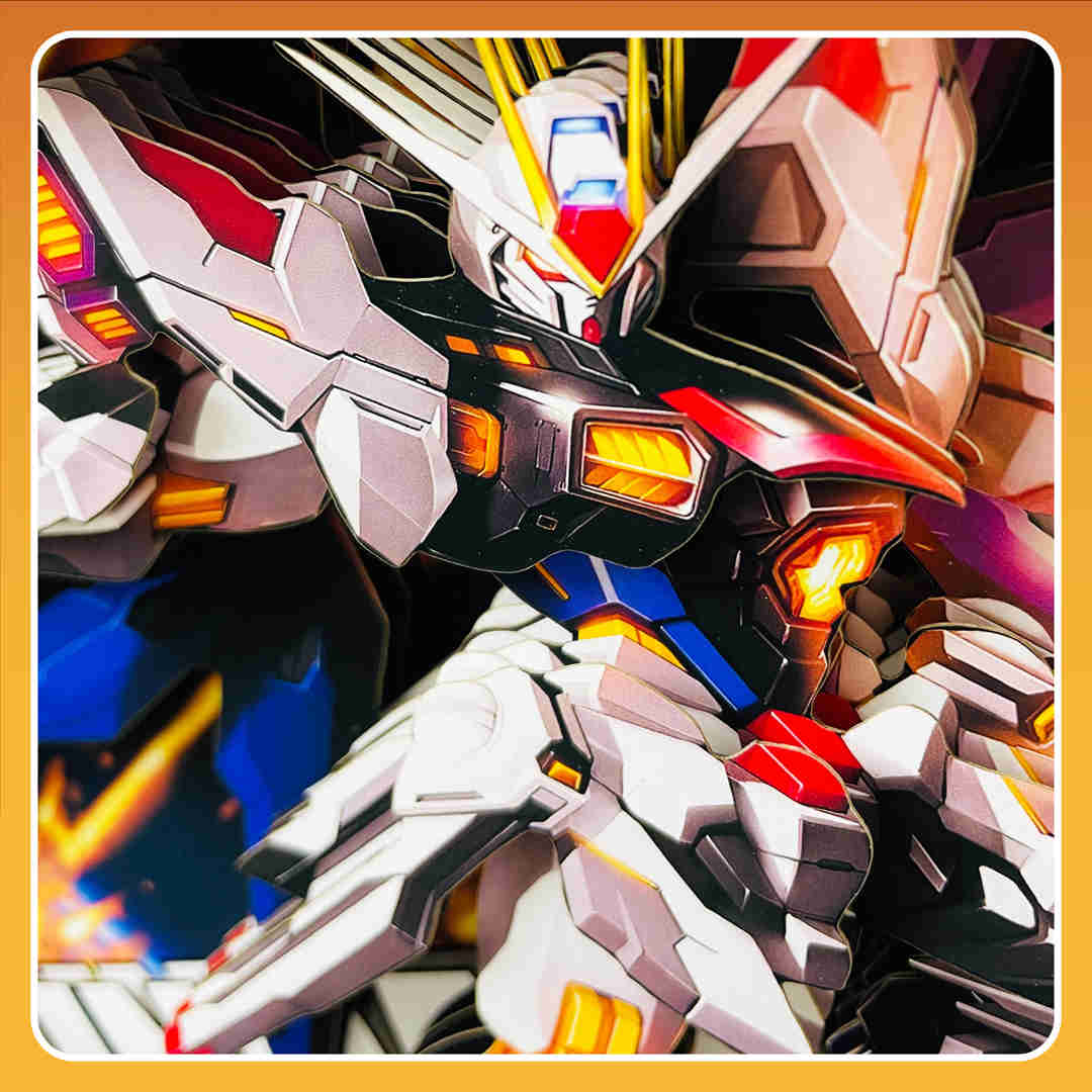 ZGMF-X20A Strike Freedom Gundam - Ver2 - MechaVista 3D Frame