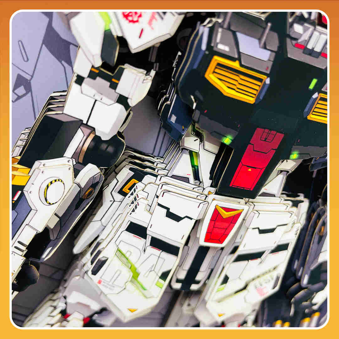 RX-93-V2 Hi-V Gundam - MechaVista 3D Frame