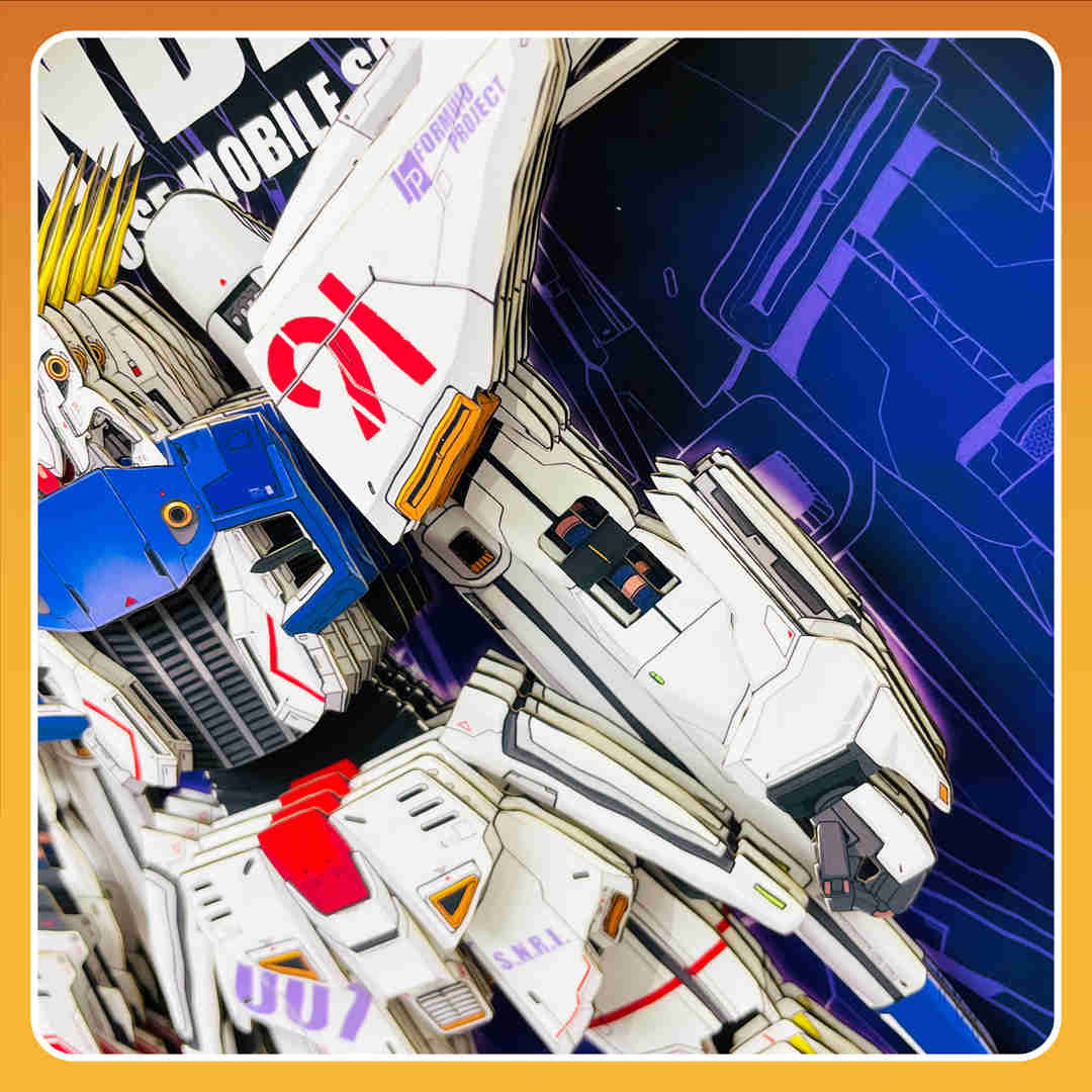 F91 GUNDAM - MechaVista 3D Frame