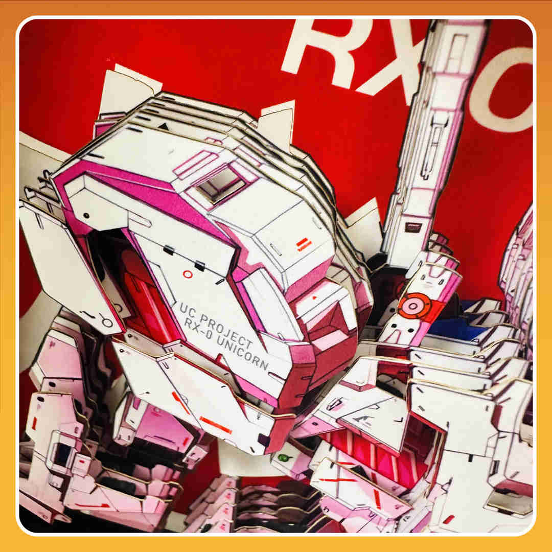 RX-0 Unicorn Gundam - Ver2 - MechaVista 3D Frame