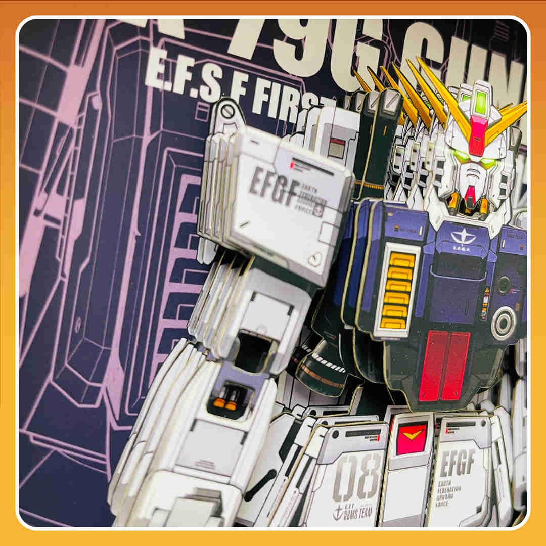 RX-79[G] Gundam Ground Type - MechaVista 3D Frame