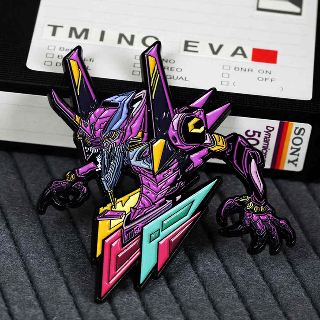 EVANGELION Large Metal Pin