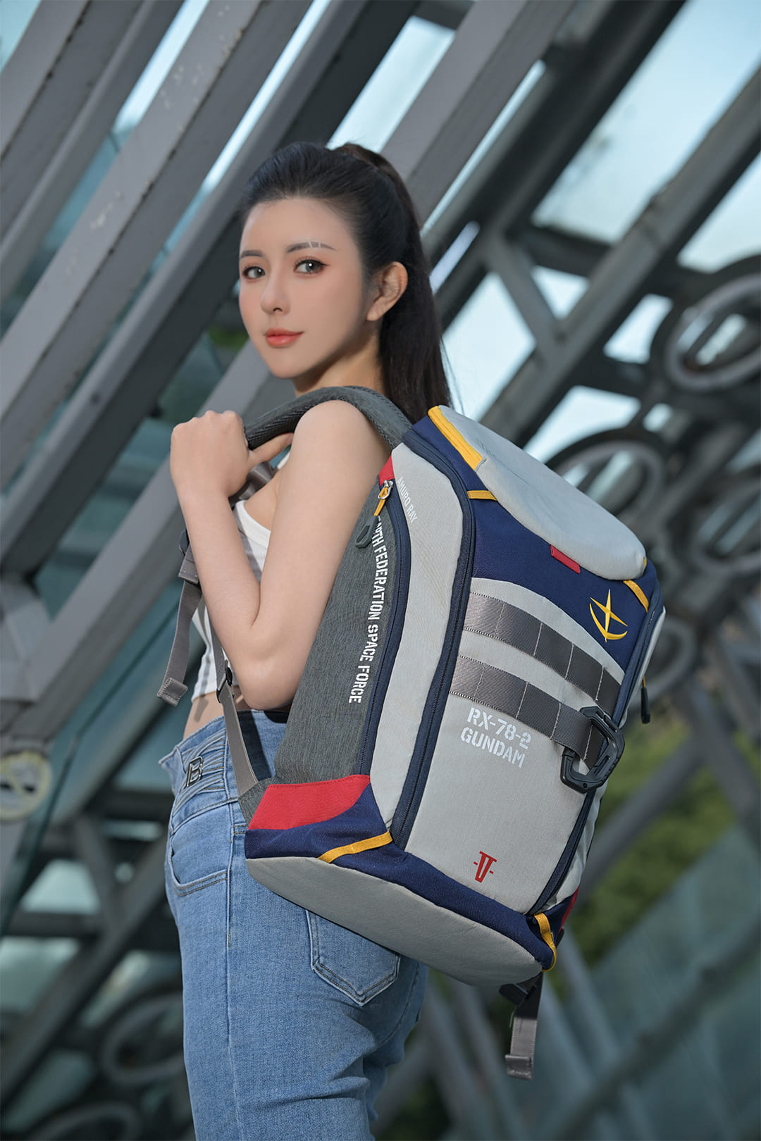 Conjunto de Mochila y Botella de Agua RX-78-2 GUNDAM