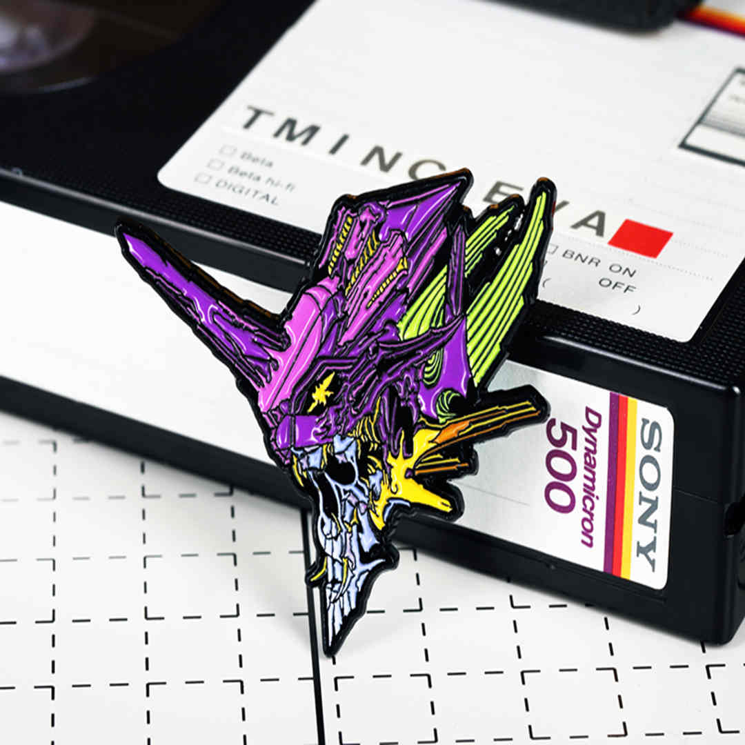 EVANGELION Large Metal Pin