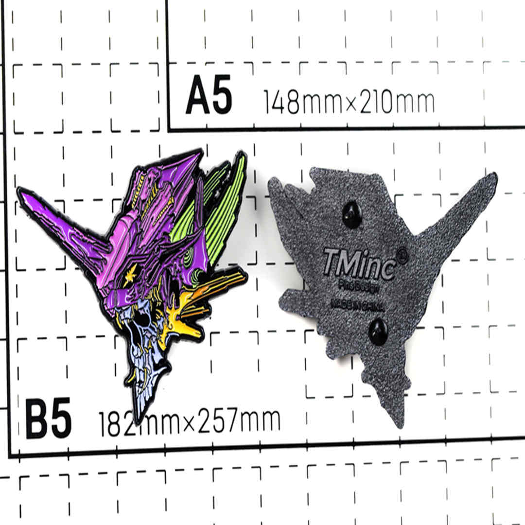 EVANGELION Large Metal Pin