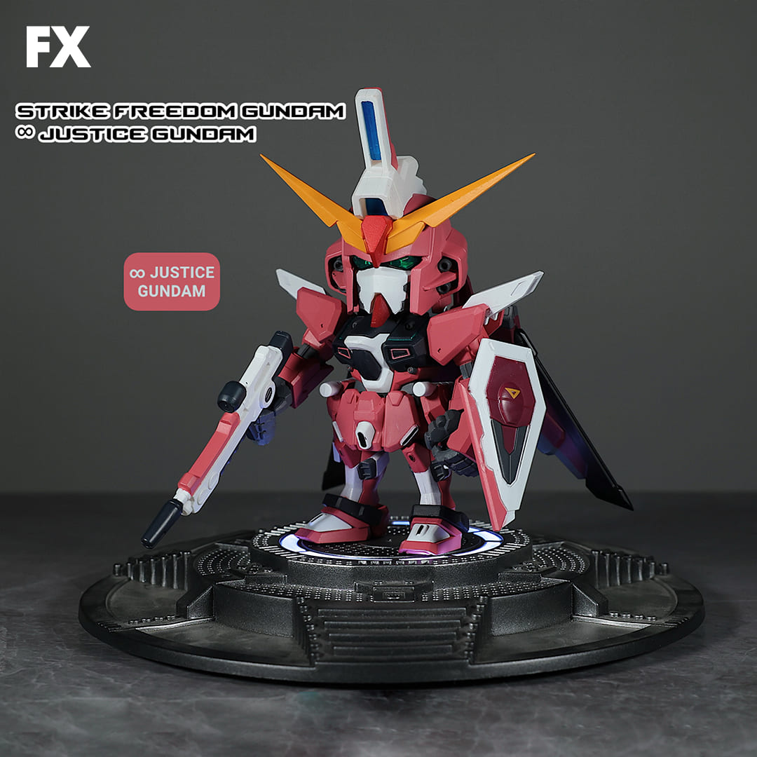 ZGMF-X19A Infinite Justice Gundam - Gundam MechaMinis Figure