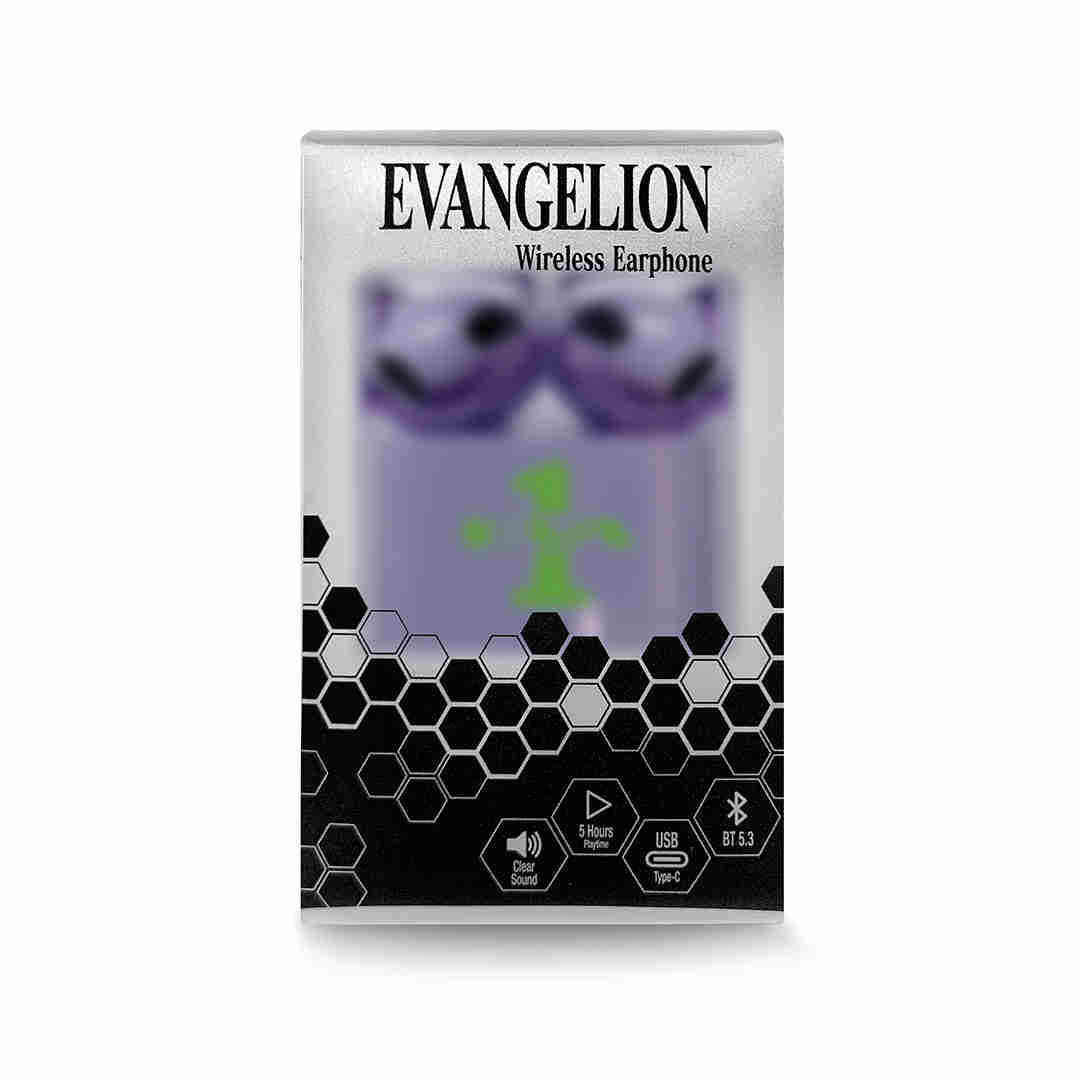 EVANGELION Official Licensed Wireless Bluetooth Earphones