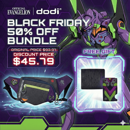 EVA Unit-01 Essential Waist Bag BUNDLE (FREE CARDCASE & WALLET)