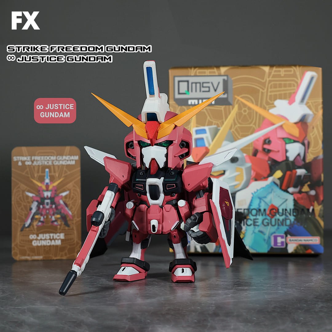 ZGMF-X19A Infinite Justice Gundam - Gundam MechaMinis Figure