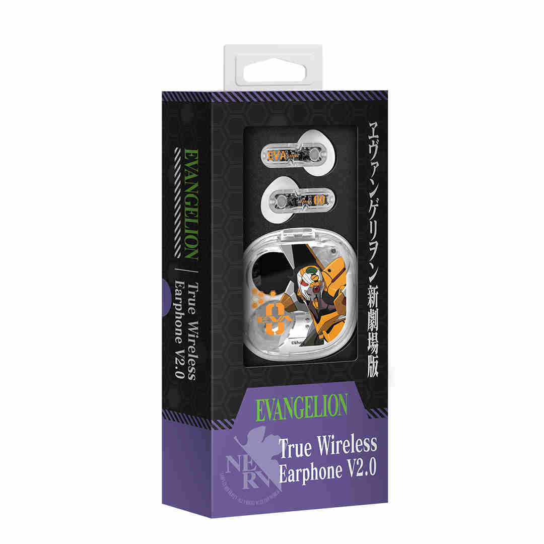 Neon Genesis Evangelion Official Licensed Wireless Bluetooth Earphones V2.0