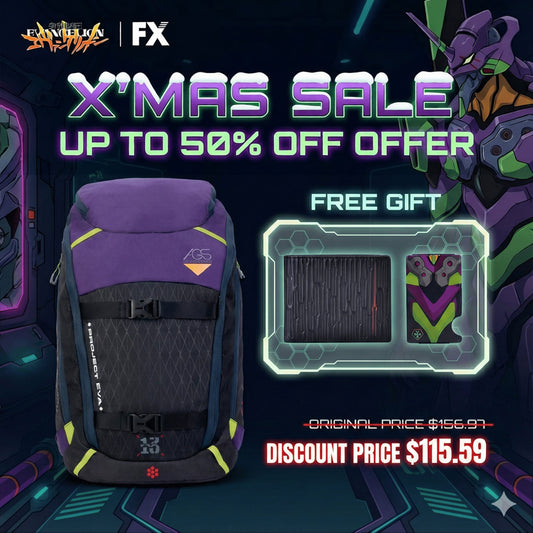 EVA Unit-13 Backpack BUNDLE (FREE CARDCASE)
