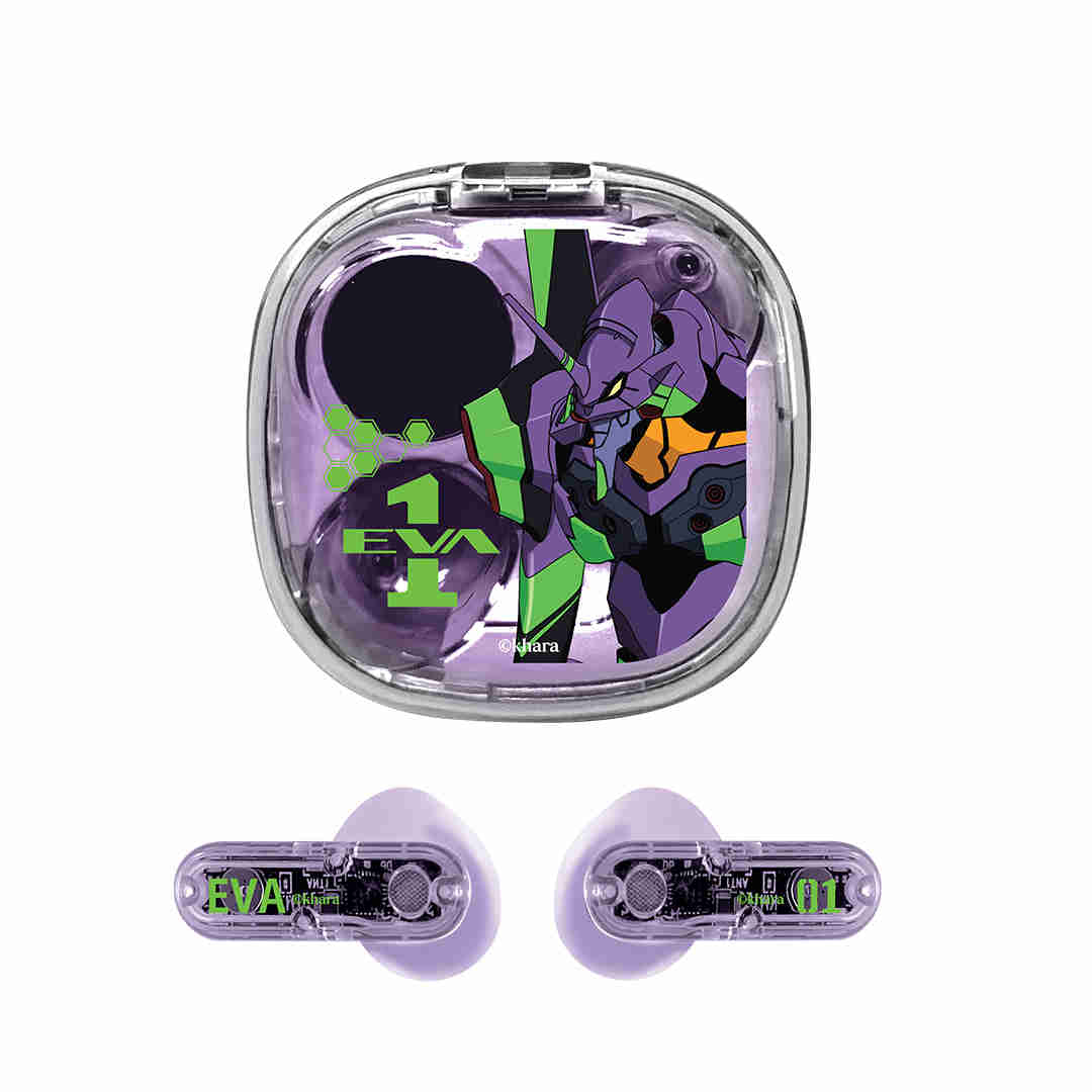 Neon Genesis Evangelion Official Licensed Wireless Bluetooth Earphones V2.0