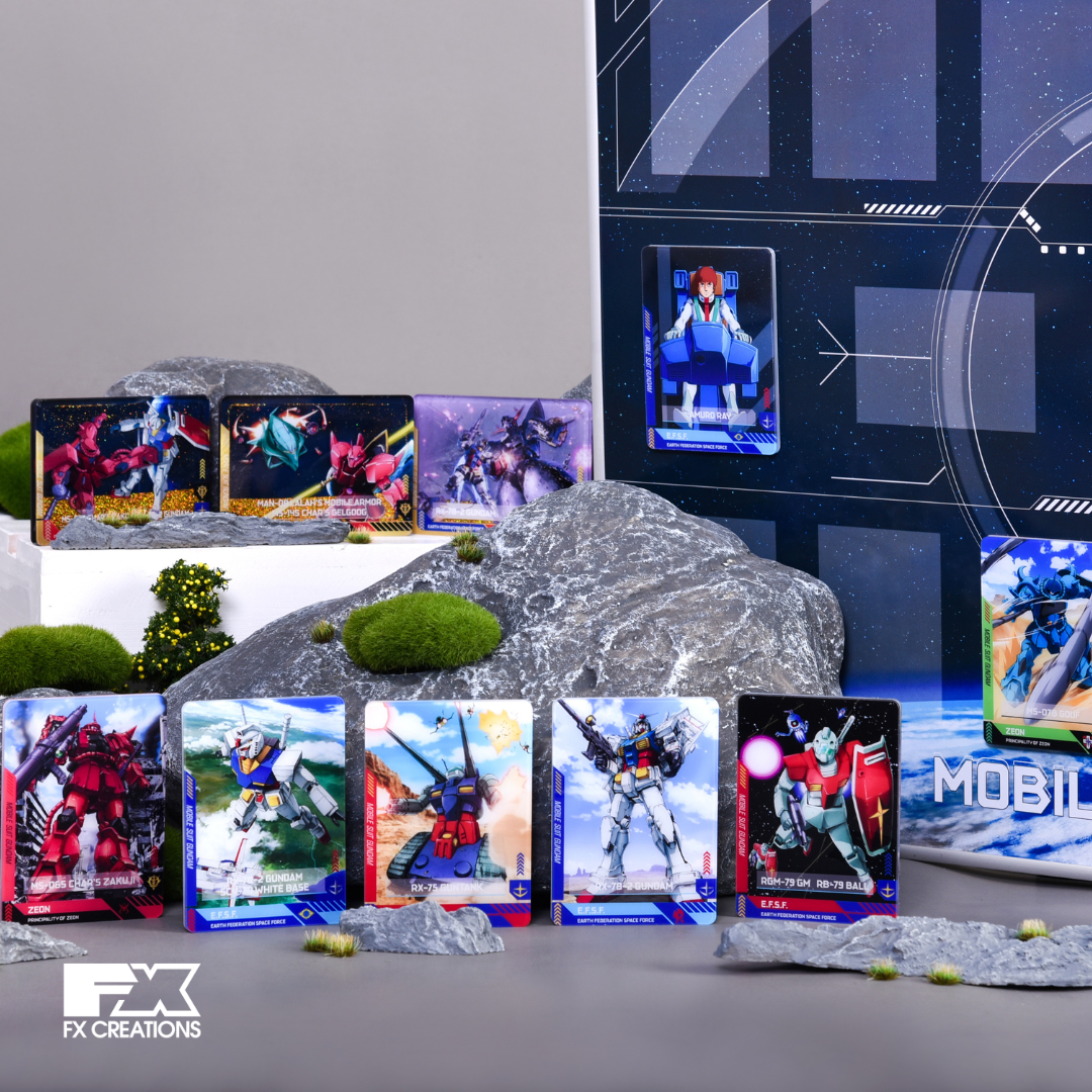 Gundam Magnetic Card Blind Box Set