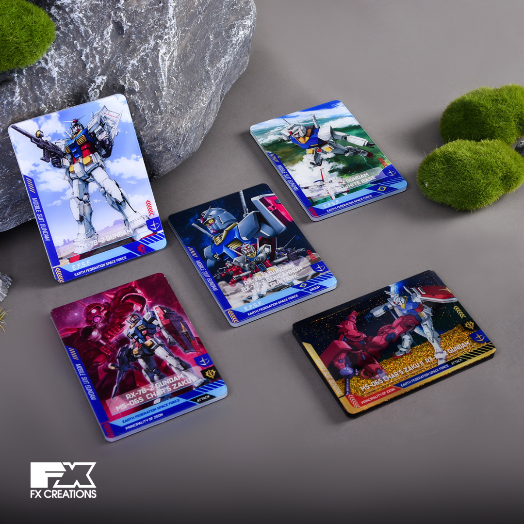 Gundam Magnetic Card Blind Box Set