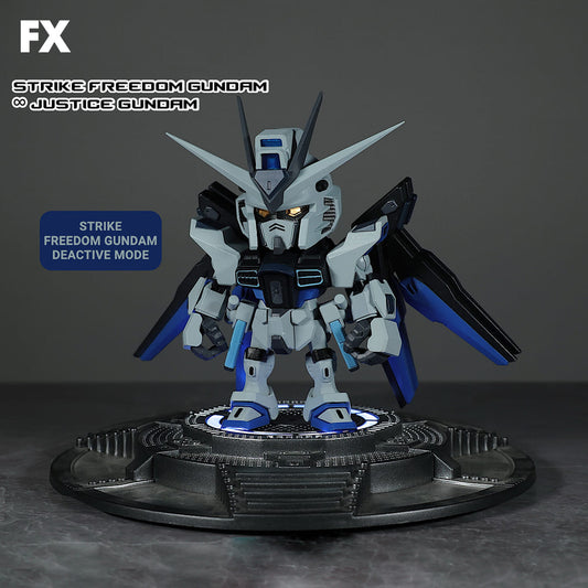 ZGMF-X20A Strike Freedom Gundam "DEACTIVATE MODE" - Figura MechaMinis Gundam