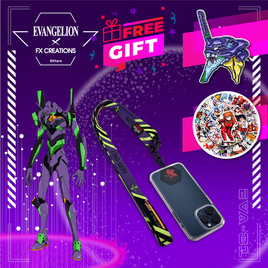 EVANGELION UNIT-01 Phone/Crossbody Strap(Free Pin & Sticker Offer)