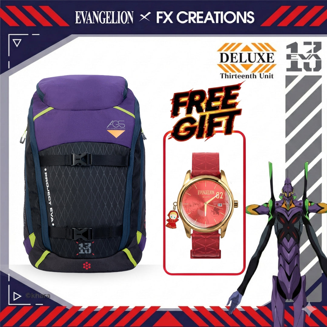 EVANGELION UNIT-13 AGS BACKPACK(Free Asuka Watch)