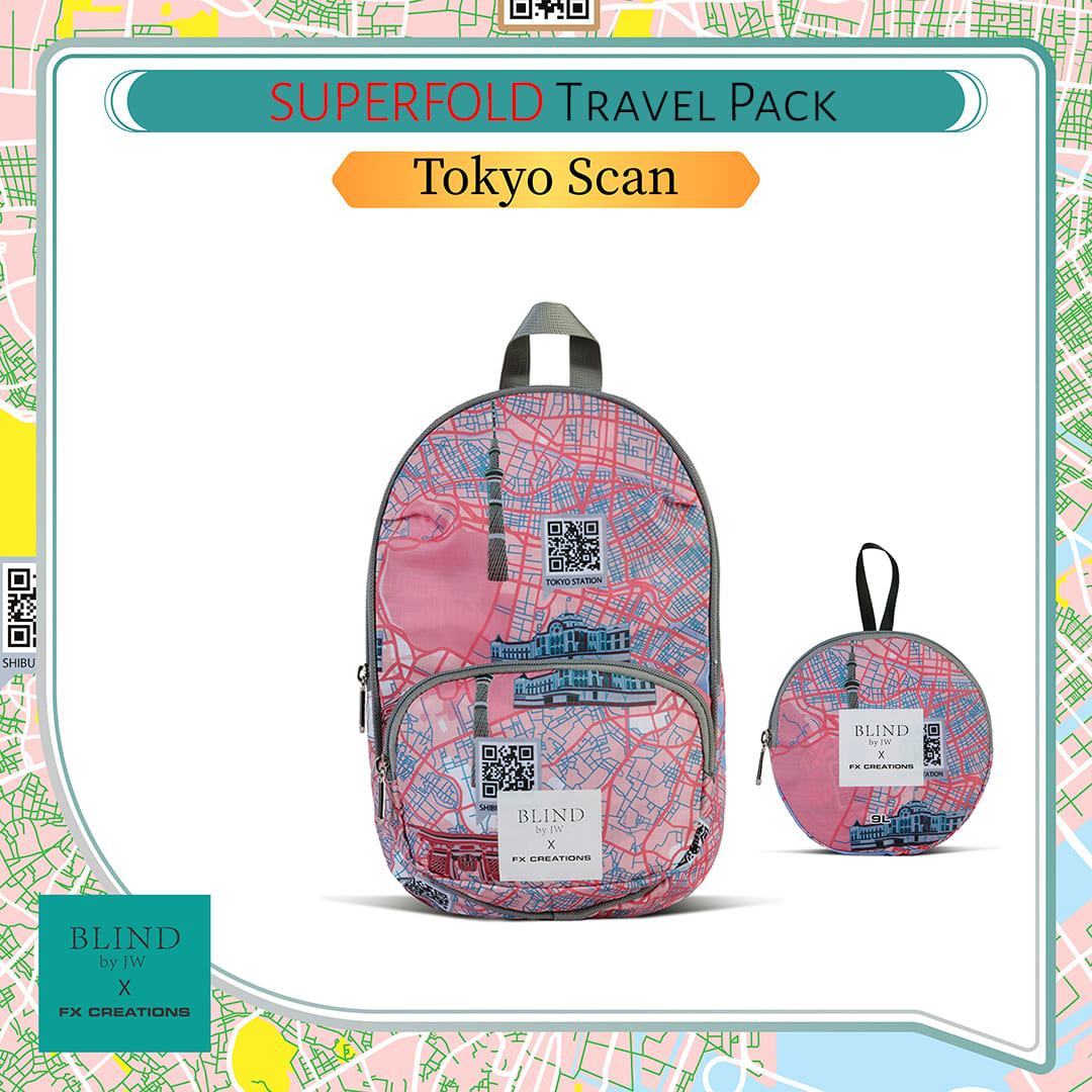 SUPERFOLD Travel Pack - Tokyo Scan(Small)