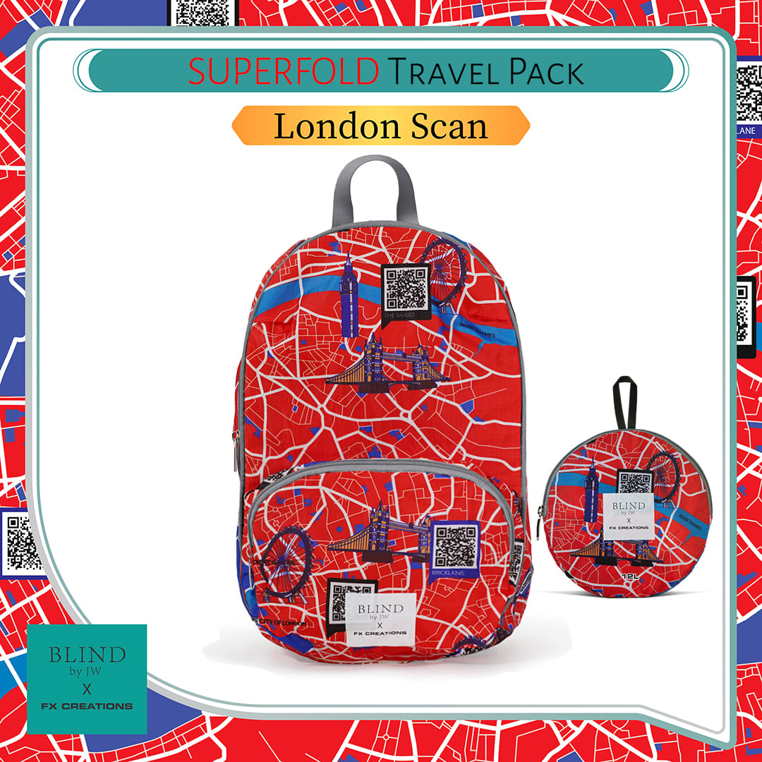 SUPERFOLD Travel Pack - London Scan (Grande)