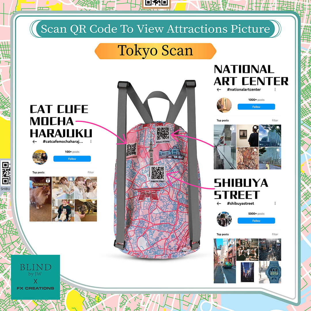 SUPERFOLD Travel Pack - Tokyo Scan(Small)