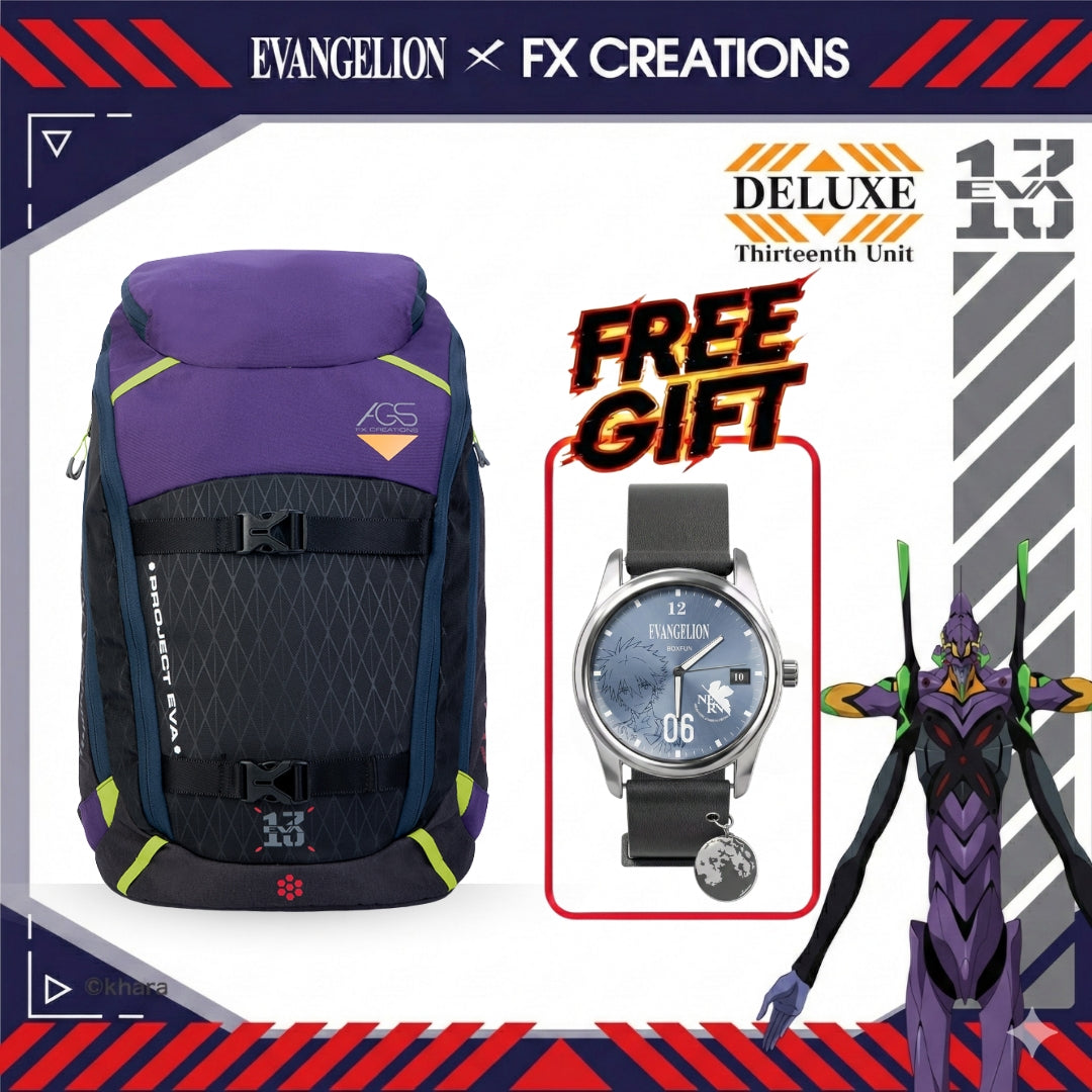 EVANGELION UNIT-13 AGS BACKPACK(Free Kaworu Watch)