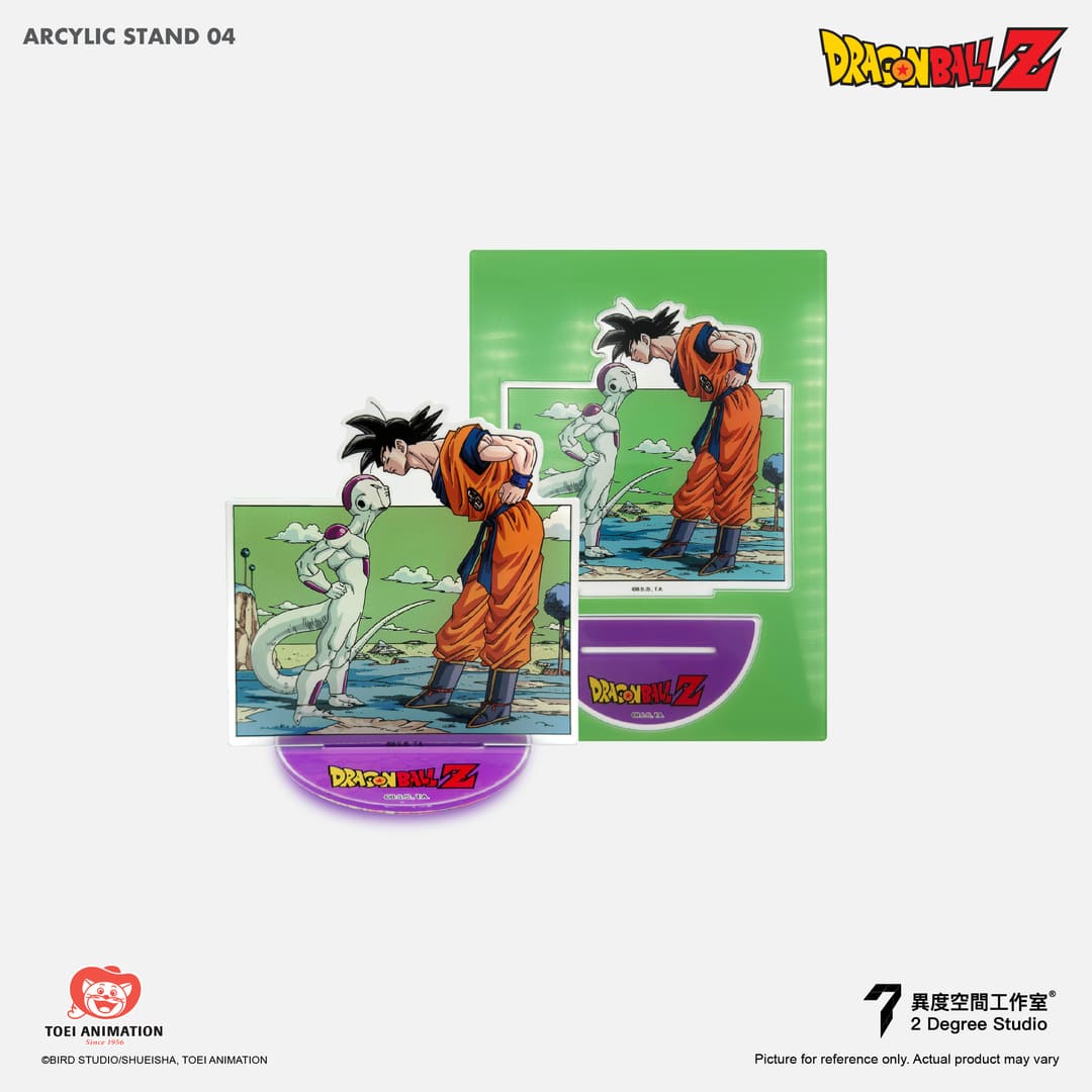 Soporte Acrílico de Frieza y Goku de Dragon Ball Z