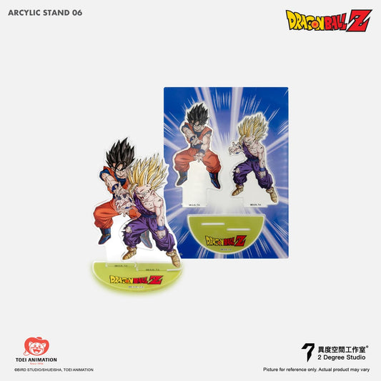 Soporte Acrílico de Goku y Gohan de Dragon Ball Z